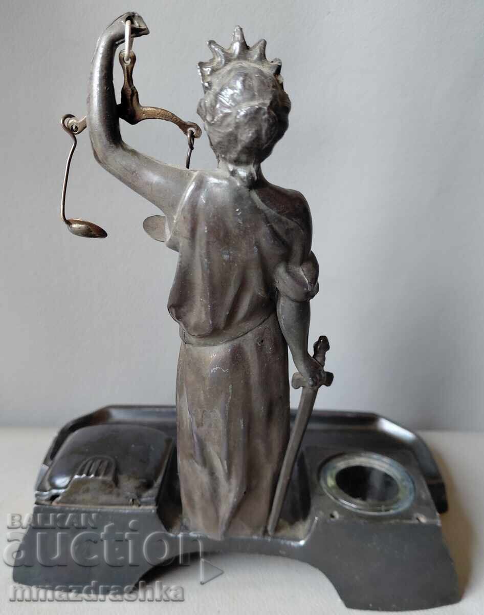 Παράδοση Μπρούτζινο μελανοδοχείο Θέμις