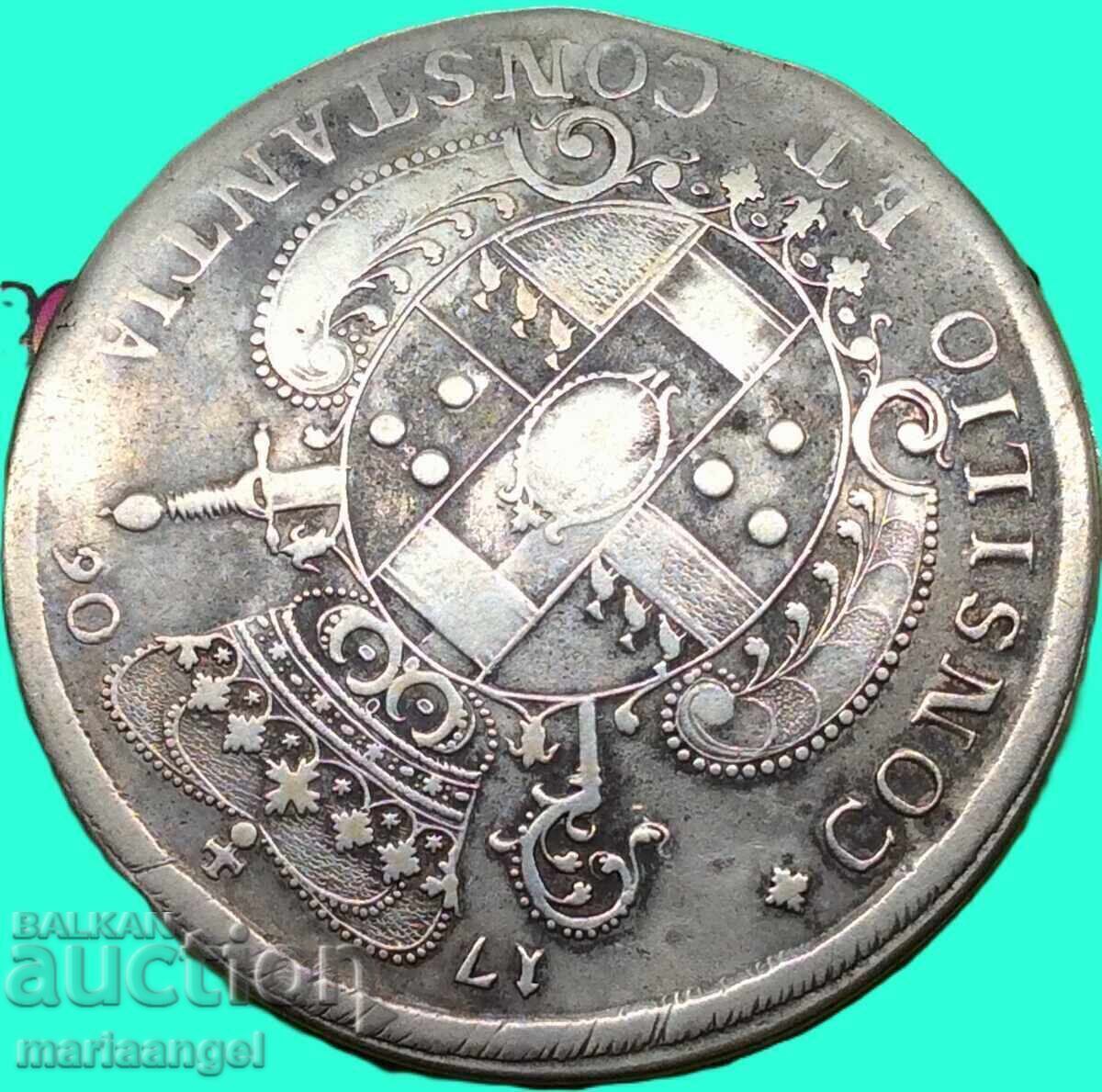 Germania 1 Thaler 1706 Münster 28,14g argint RAR cu preț € 550.00 | 1075.71 BGN