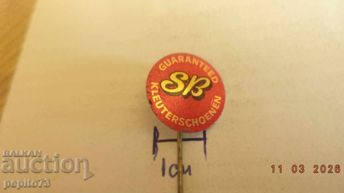 значка рекламна, Safety Base, марка обувки с цена € 1.00 | 1.96 лв.