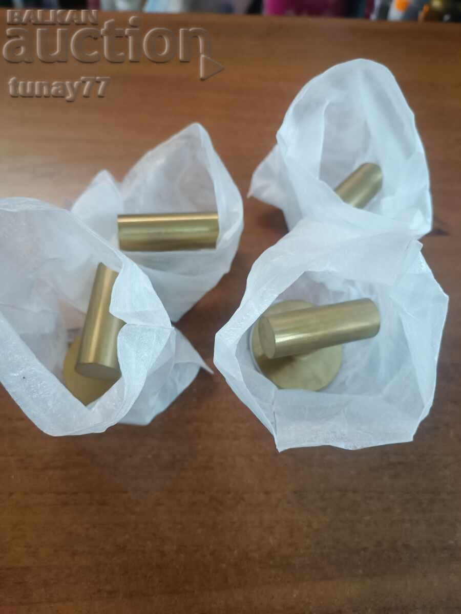 3 бр Бронзови закачалки за баня ( НОВО) - 5 3 бр Бронзови закачалки за баня ( НОВО) - 5
