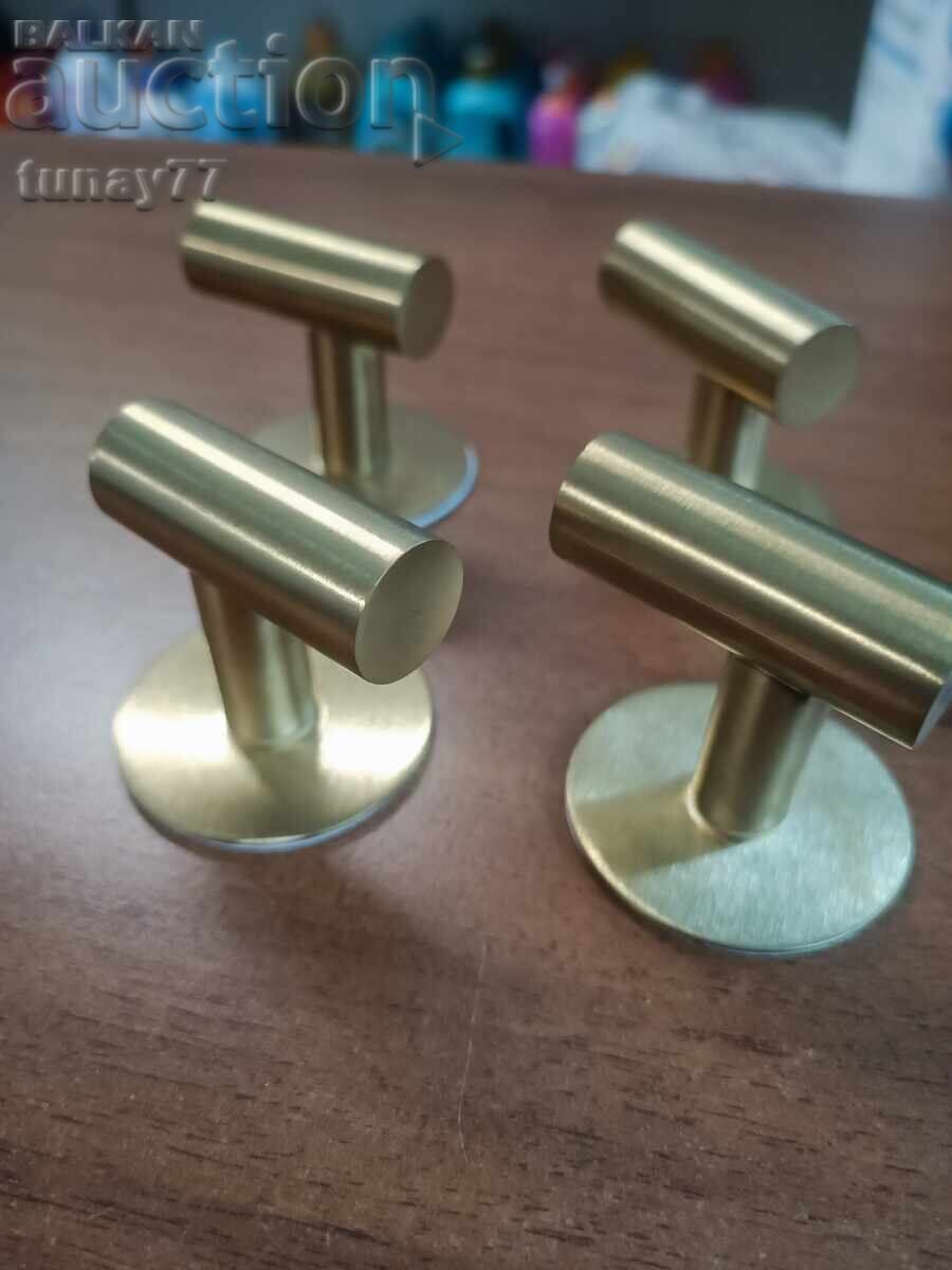 3 бр Бронзови закачалки за баня ( НОВО) 3 бр Бронзови закачалки за баня ( НОВО)
