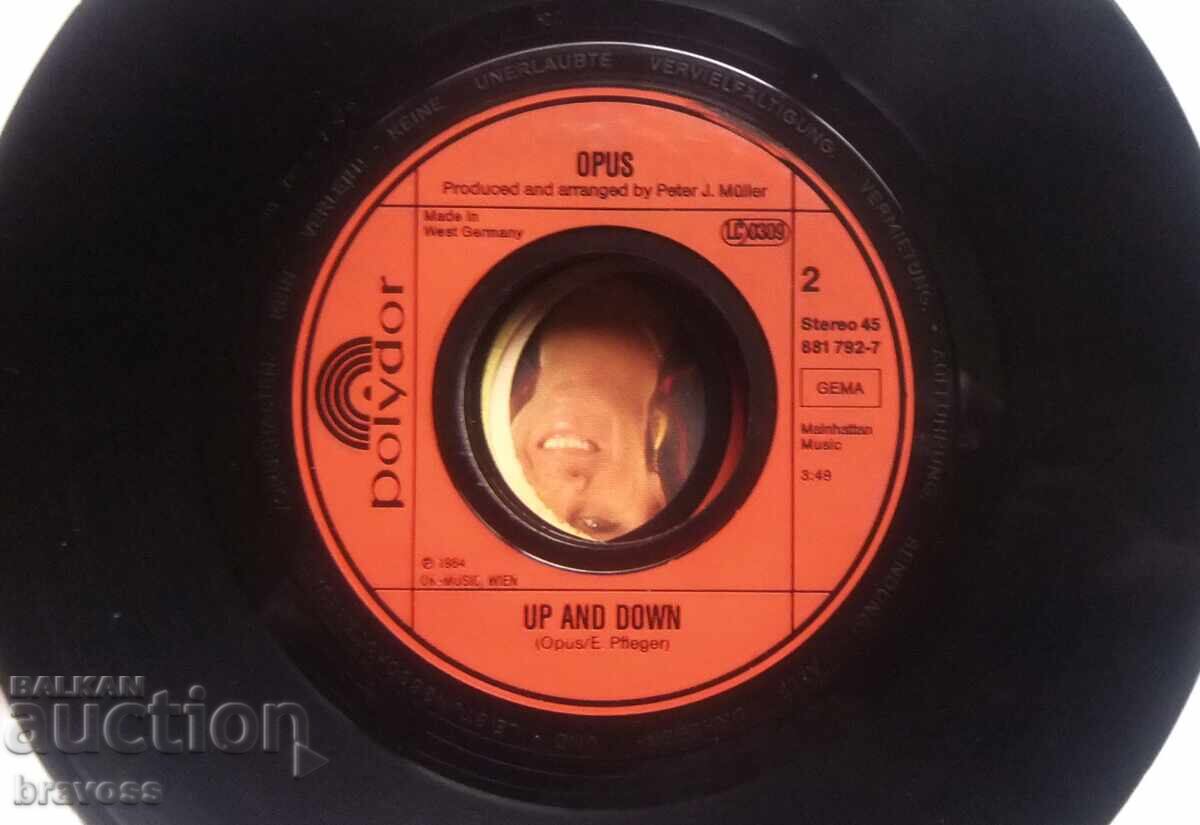 Disc mic de vinil - OPUS