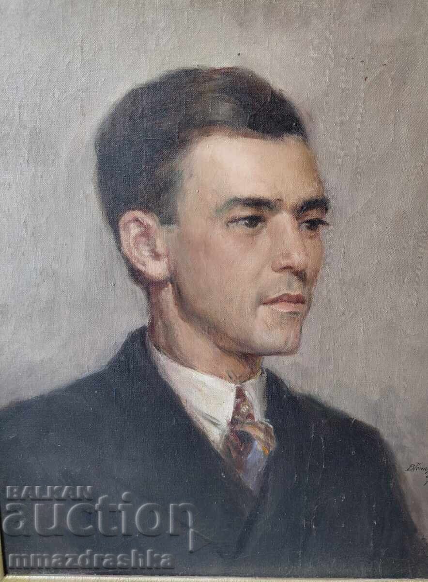 Vasilka Genadieva-Evrova, πορτρέτο άνδρα με τιμή € 175.00 | 342.27 BGN Vasilka Genadieva-Evrova, πορτρέτο άνδρα με τιμή € 175.00 | 342.27 BGN