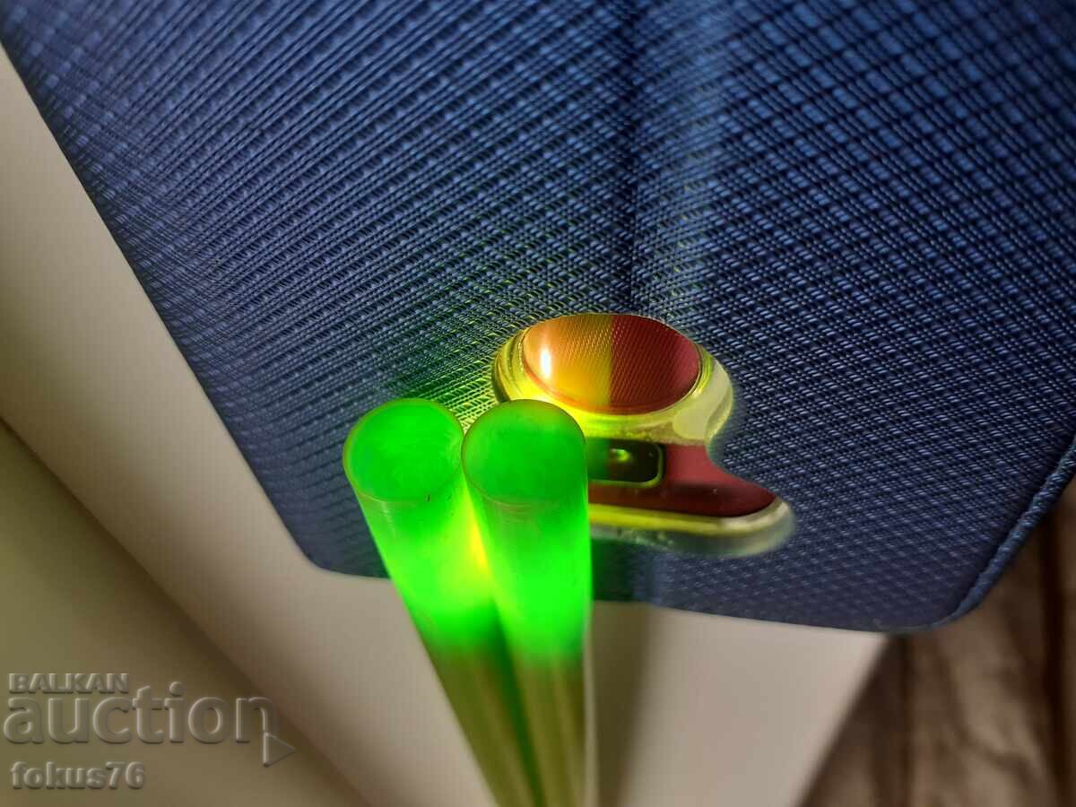 Mărgele din catalin, bachelită, verzi cu vene, mătănii - 5