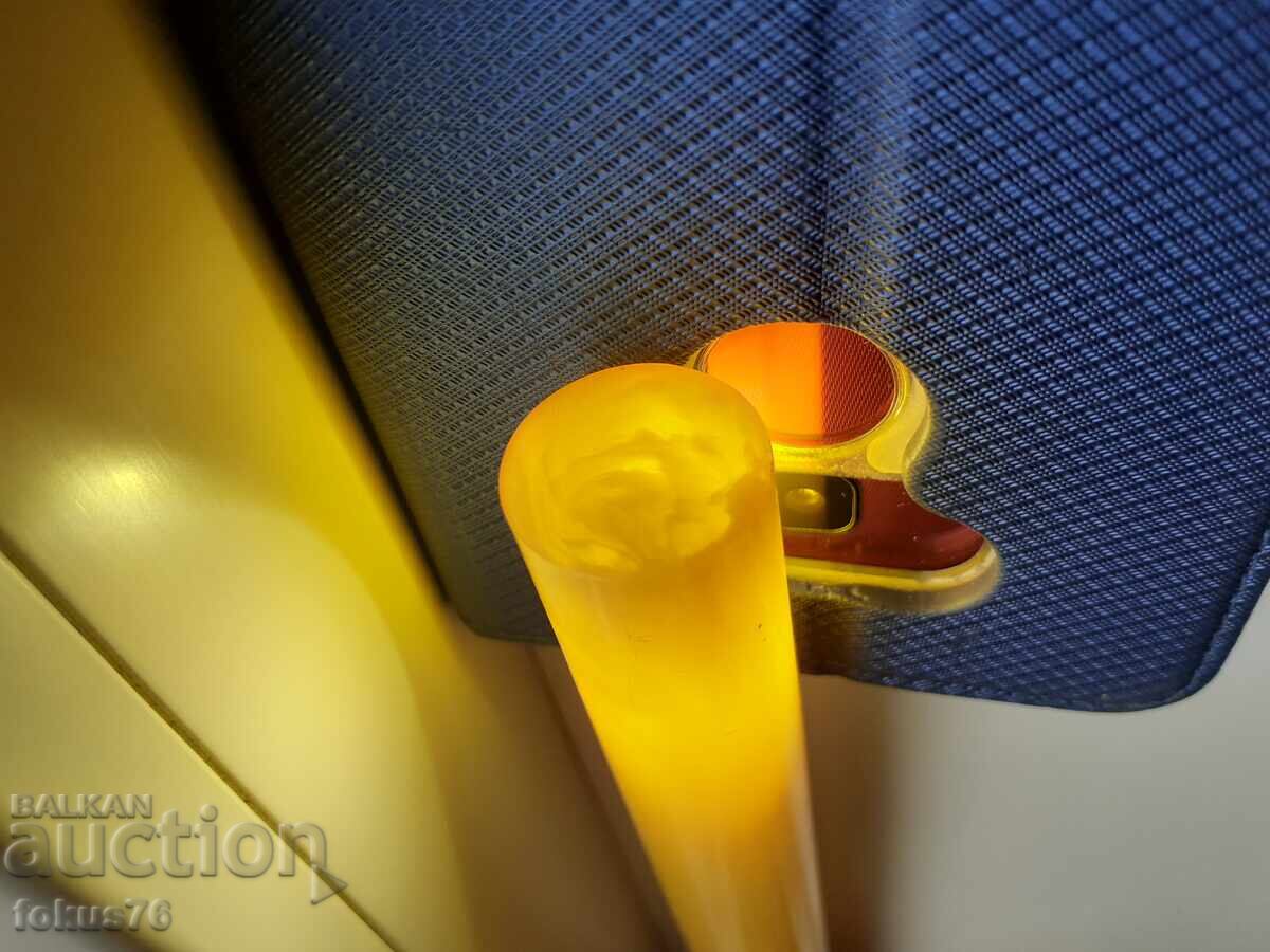 Livrarea Mărgele catalin galbene cu vene, rozariu