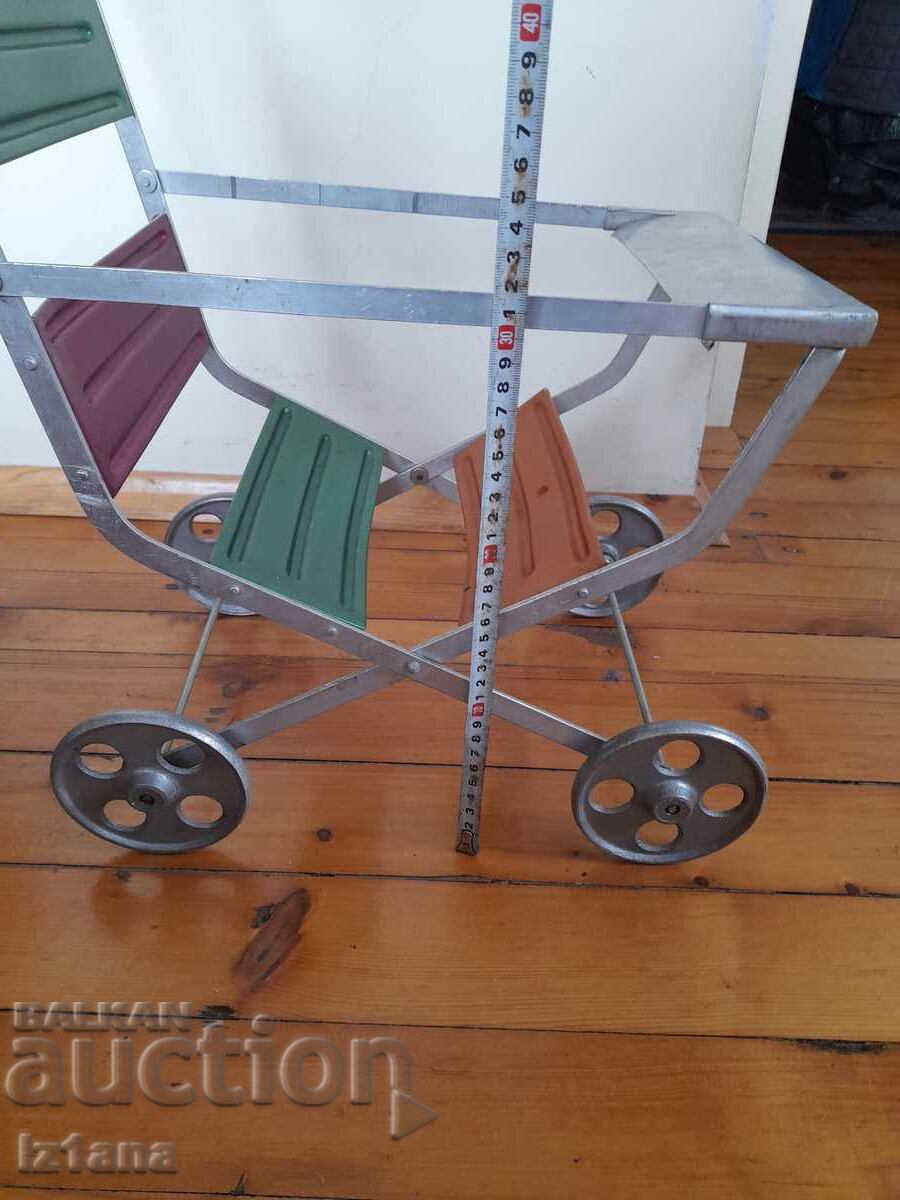 Cărucior de păpuși vechi - 5