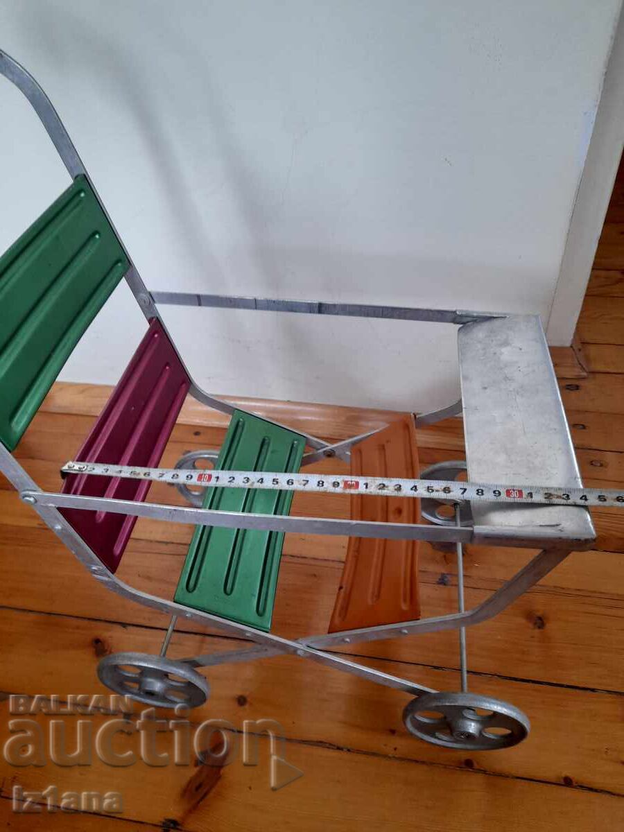 Cărucior de păpuși vechi - 6