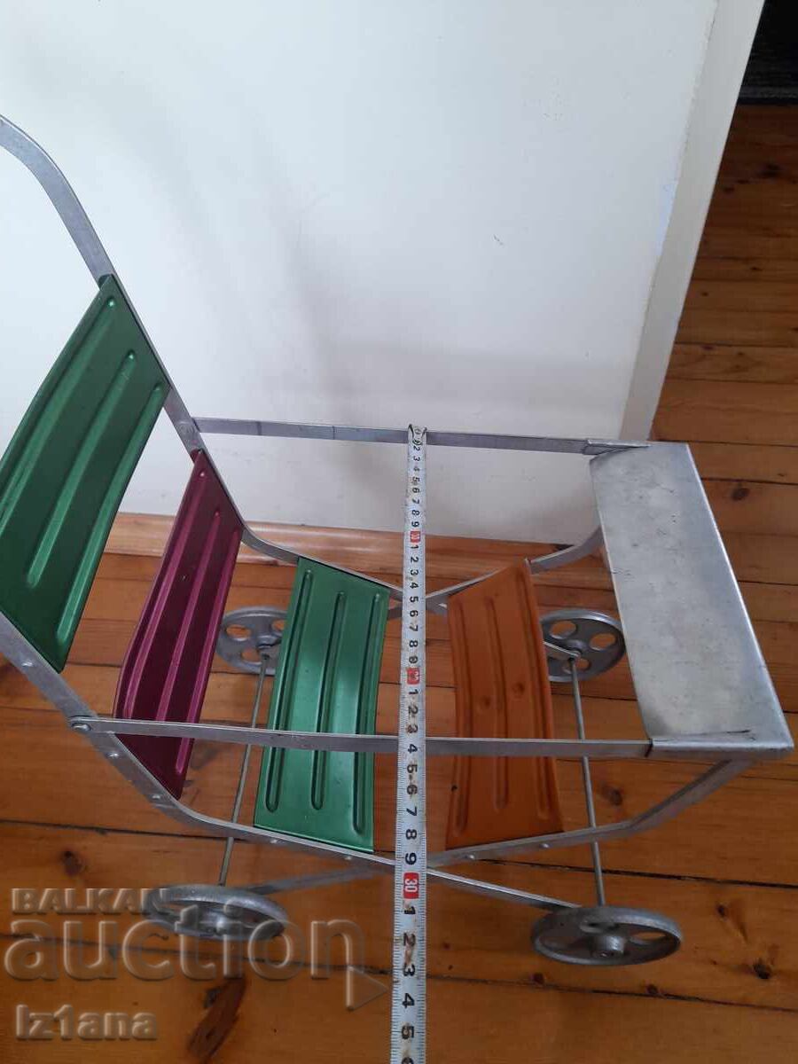 Cărucior de păpuși vechi - 7