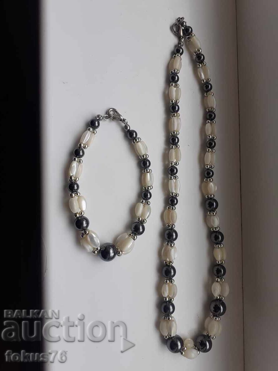 Set de start colier și brățară, set bijuterii damă vintage - 7