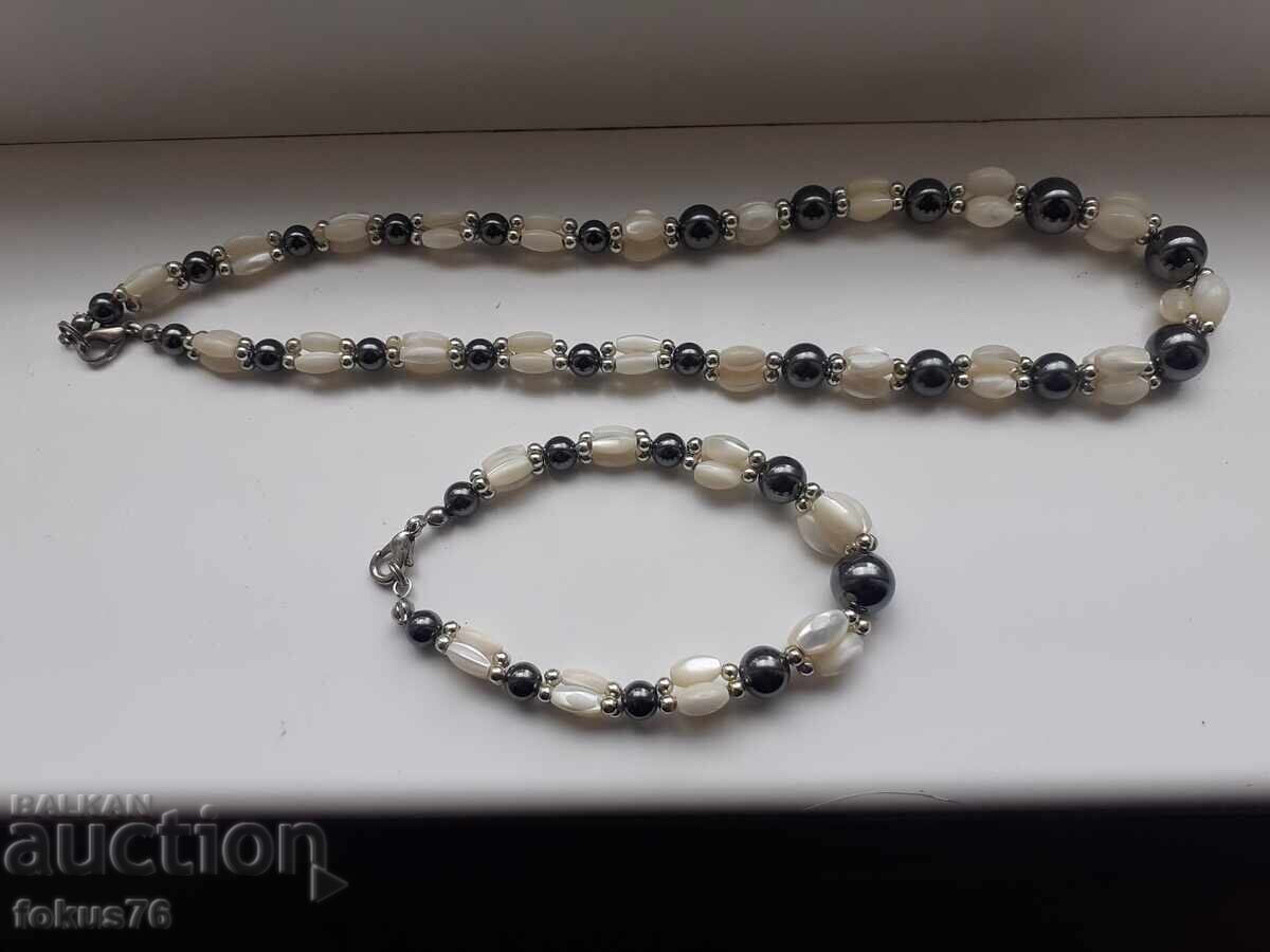 Set de start colier și brățară, set bijuterii damă vintage