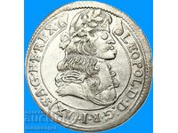 15 κρουαζιέρες 1683 Ουγγαρία KB Λεοπόλδος Α' ασήμι