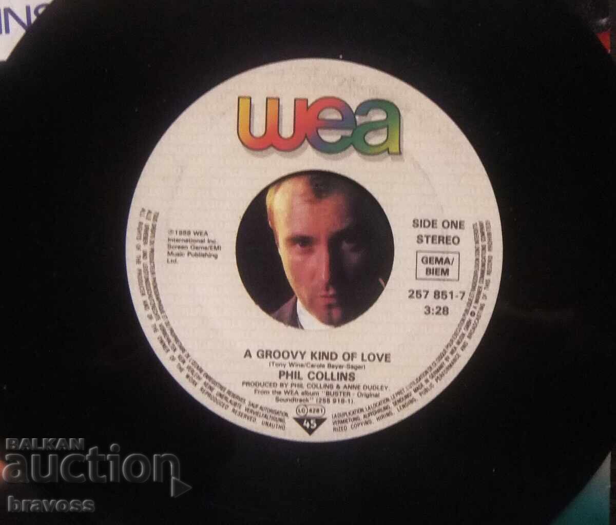 Μικρό βινύλιο - PHIL COLLINS με τιμή € 0.95 | 1.86 BGN Μικρό βινύλιο - PHIL COLLINS με τιμή € 0.95 | 1.86 BGN