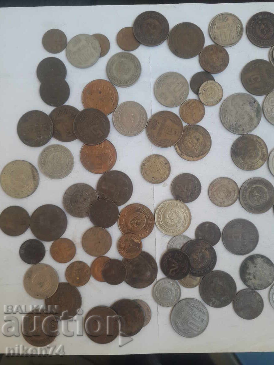 lot 100 broya sotsialisticheski razmenni moneti BG με τιμή € 0.01 | 0.02 BGN