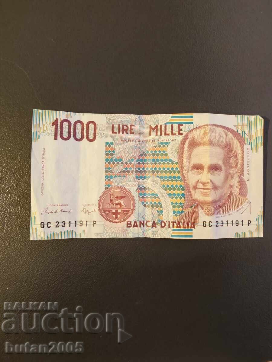 1000 λίρες Ιταλίας