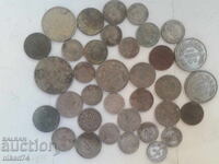 Lot de 35 de bucăți monede Regatul Bulgariei