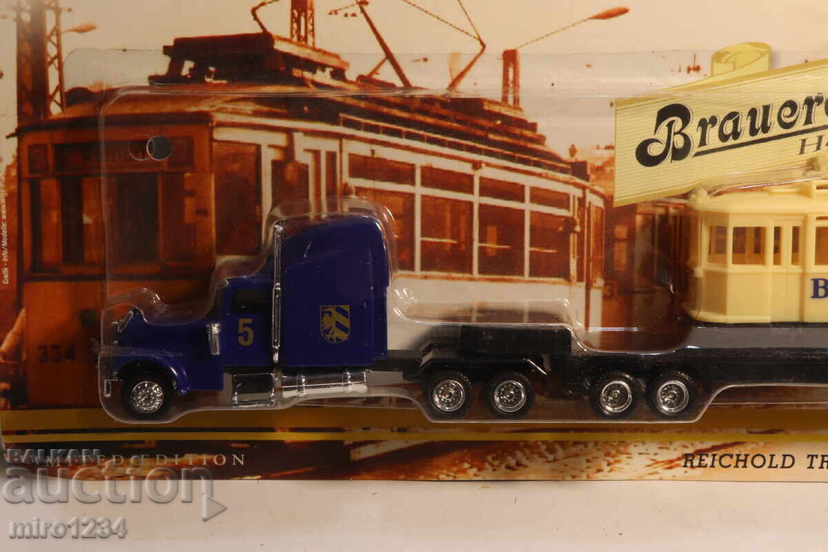 H0 1/87 ΜΟΝΤΕΛΟ ΦΟΡΤΗΓΟΥ ΤΡΟΧΟΦΟΡΟΣ ΒΑΡΕΙΑΣ ΜΕΤΑΦΟΡΑΣ με τιμή € 1.50 | 2.93 BGN H0 1/87 ΜΟΝΤΕΛΟ ΦΟΡΤΗΓΟΥ ΤΡΟΧΟΦΟΡΟΣ ΒΑΡΕΙΑΣ ΜΕΤΑΦΟΡΑΣ με τιμή € 1.50 | 2.93 BGN