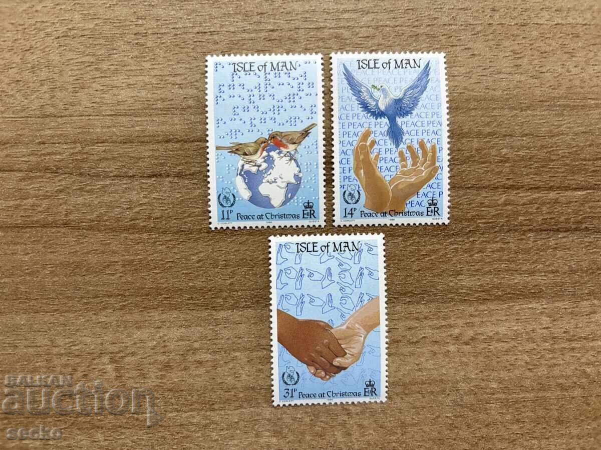 Insula Man - Mărci de Crăciun (1986) MNH Insula Man - Mărci de Crăciun (1986) MNH