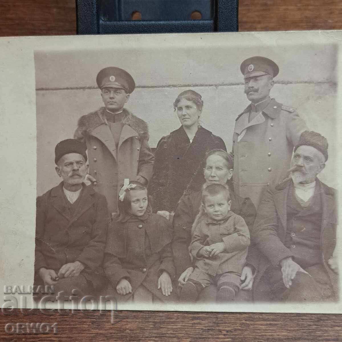 Οικογένεια αξιωματικών Πρώτου Παγκοσμίου Πολέμου Βασίλειο της Βουλγαρίας