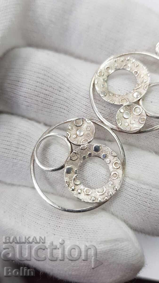 Licitație Pandantiv argintiu, pandantiv "Cerculețe" Art Nouveau - 830