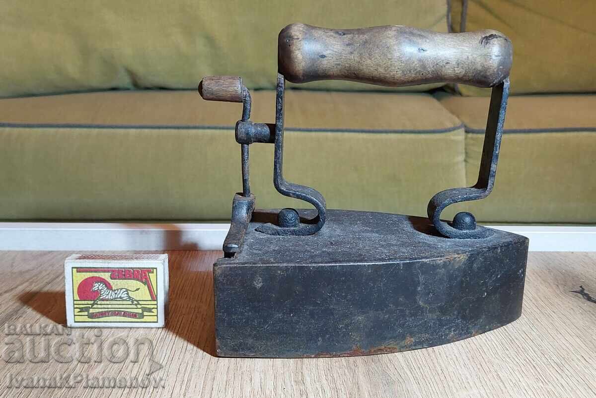 Σίδερο ρούχων vintage για συλλέκτες - 7