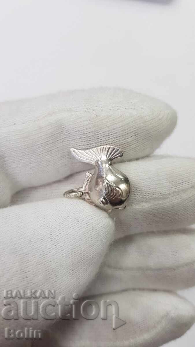 Licitație Pandantiv argintiu, pandantiv, Pește, Pește, 925