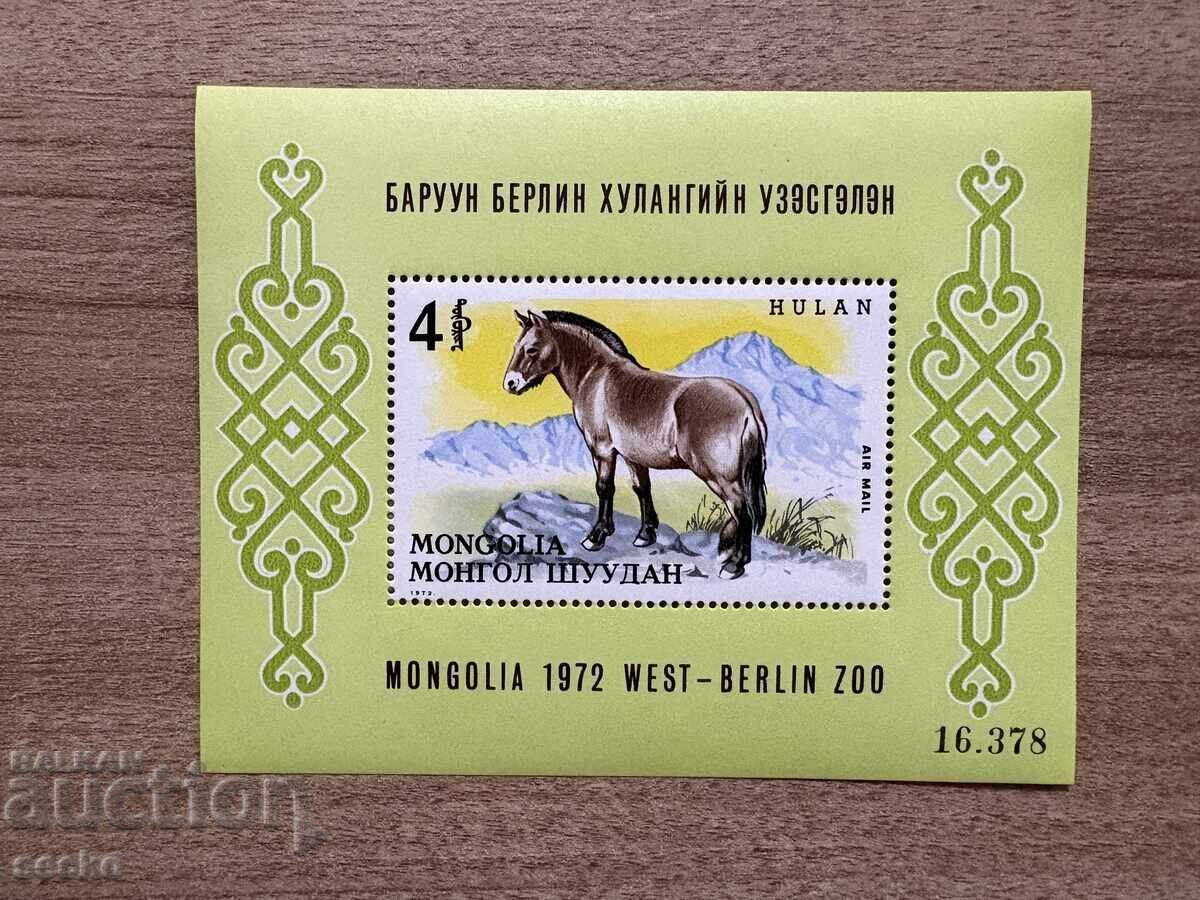 Mongolia - 100th Anniversary of the Discovery of the Wild Species...(1972) MNH