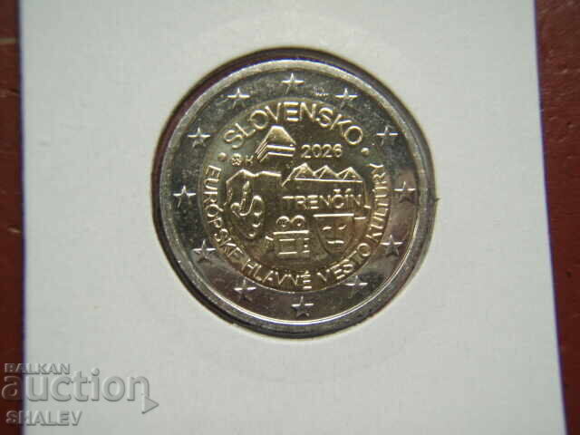 Livrarea 2 euro 2026 Slovacia "Trenčín"/ Slovakiya/ - Unc (2 euro)
