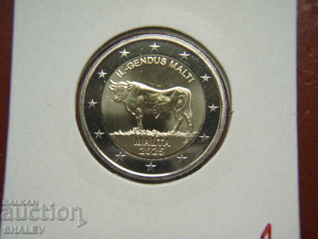 Licitație 2 euro 2025 Malta "Maltese Ox"/Malta "Vol"/ - Unc (2 euro)