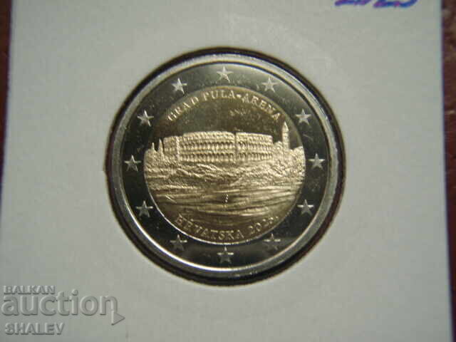 2 ευρώ 2025 Κροατία "Πούλα" /2 evro Khŭrvatiya "Pula"/(2) - Unc με τιμή € 26.89 | 52.59 BGN