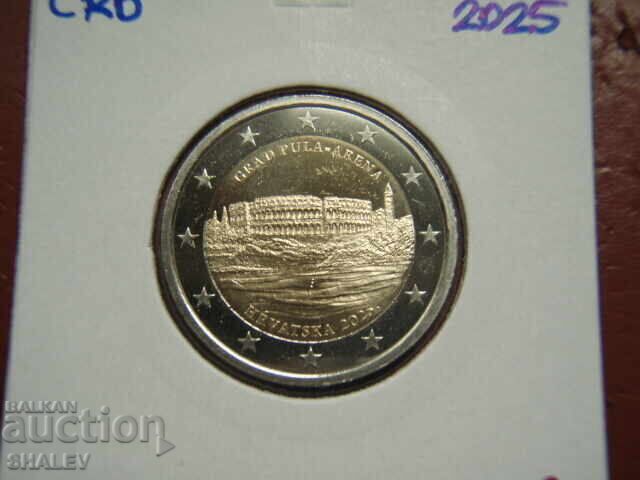 2 euro 2025 Croația "Rula" /2 evro Khŭrvatiya "Pula"/(2) - Unc