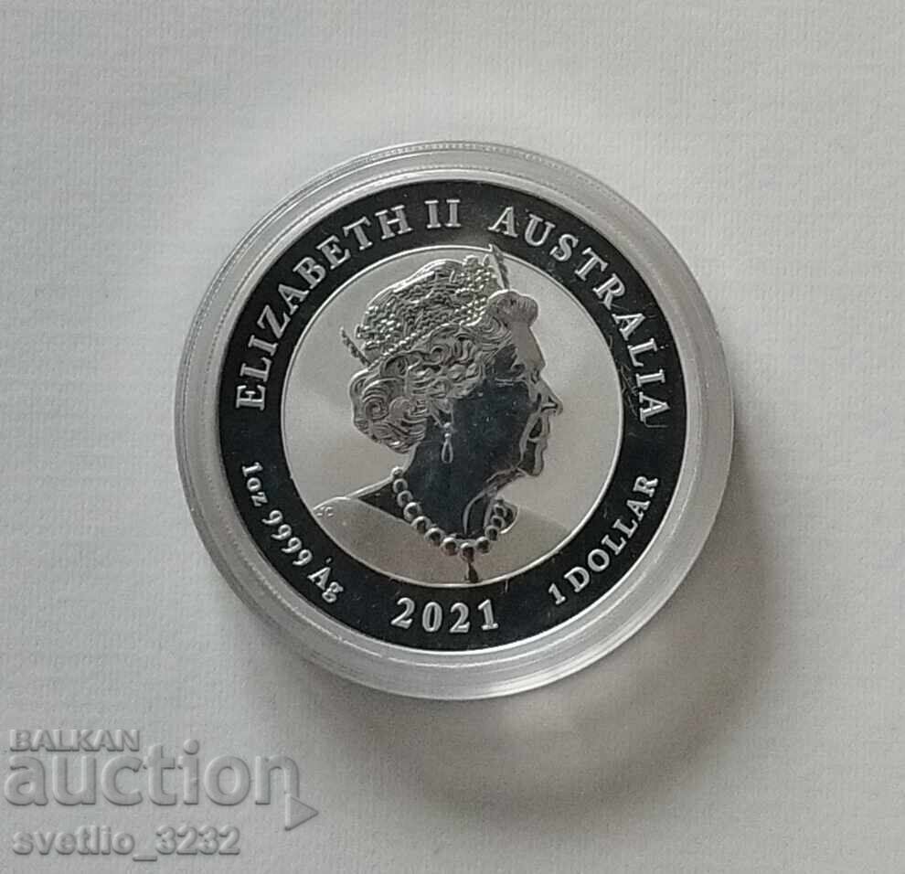 Silver 1 OZ 2021 Dragon with price € 135.00 | 264.04 BGN Silver 1 OZ 2021 Dragon with price € 135.00 | 264.04 BGN