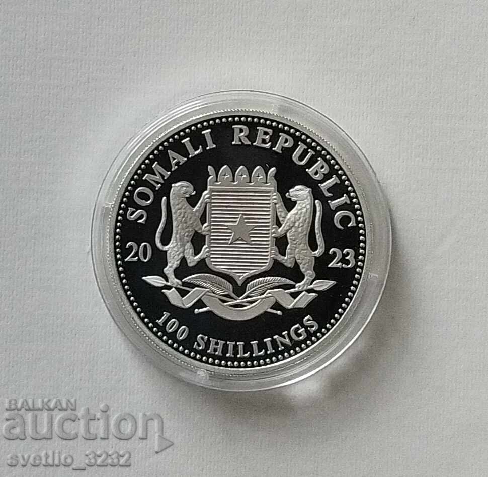 Argint 1 OZ 2023 Leopard cu preț € 125.00 | 244.48 BGN Argint 1 OZ 2023 Leopard cu preț € 125.00 | 244.48 BGN