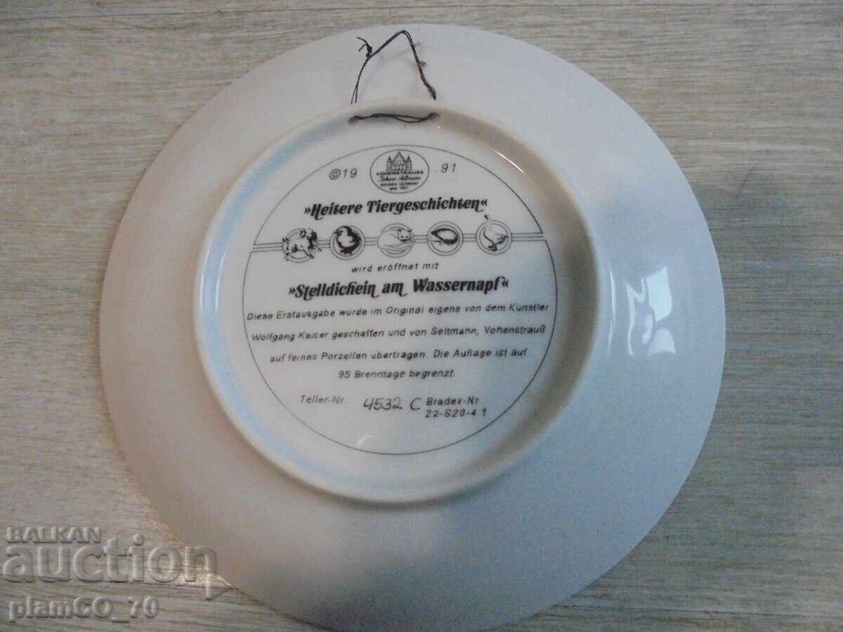 Livrarea №*8541 Colecționar farfurie decorativă din porțelan Livrarea №*8541 Colecționar farfurie decorativă din porțelan