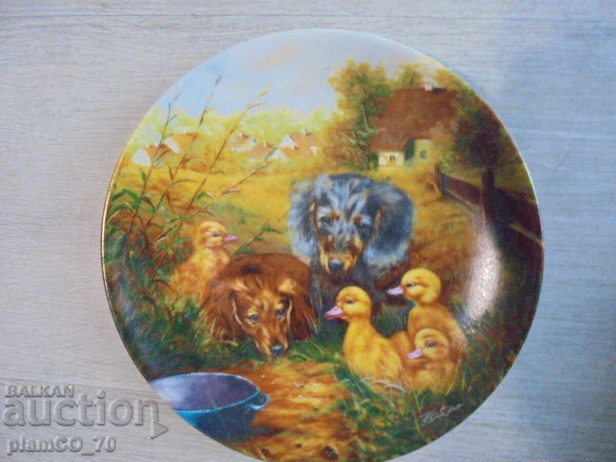 №*8541 Colecționar farfurie decorativă din porțelan - 6 №*8541 Colecționar farfurie decorativă din porțelan - 6