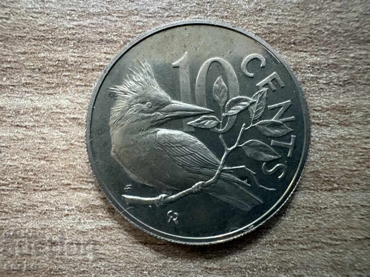 Βρετανικές Παρθένοι Νήσοι - 10 σεντς (1974)