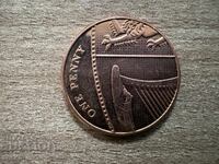 Marea Britanie - 1 penny (2015) - varianta veche