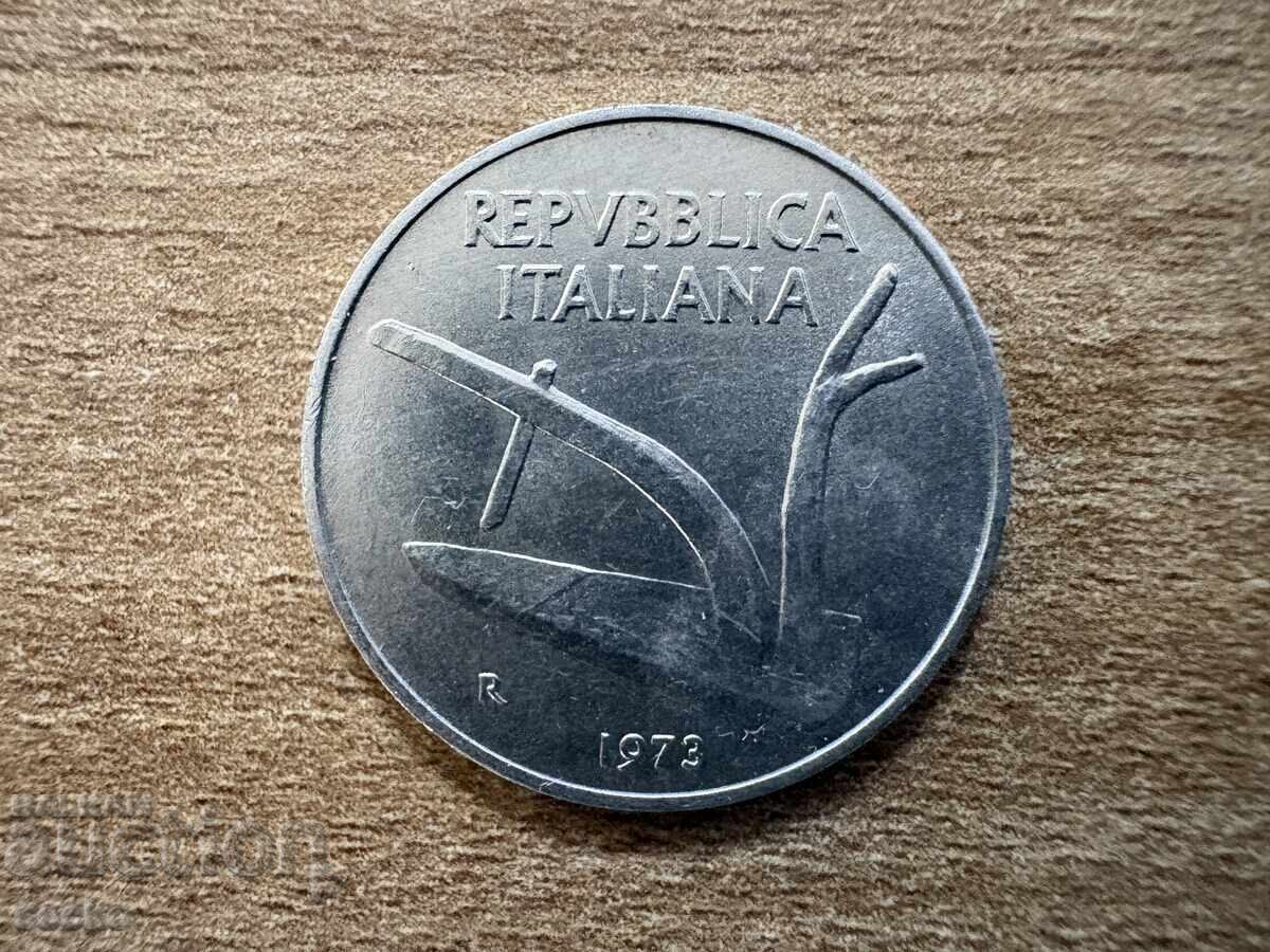 Italia - 10 lire (1973) cu preț € 0.10 | 0.20 BGN