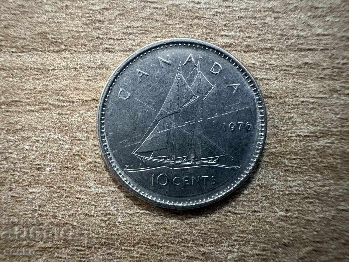 Canada - 10 Cents (1976)
