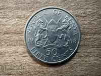 Kenya - 50 Cents (1968)