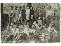 1926 BIG OLD PHOTO END OF SCHOOL YEAR J444