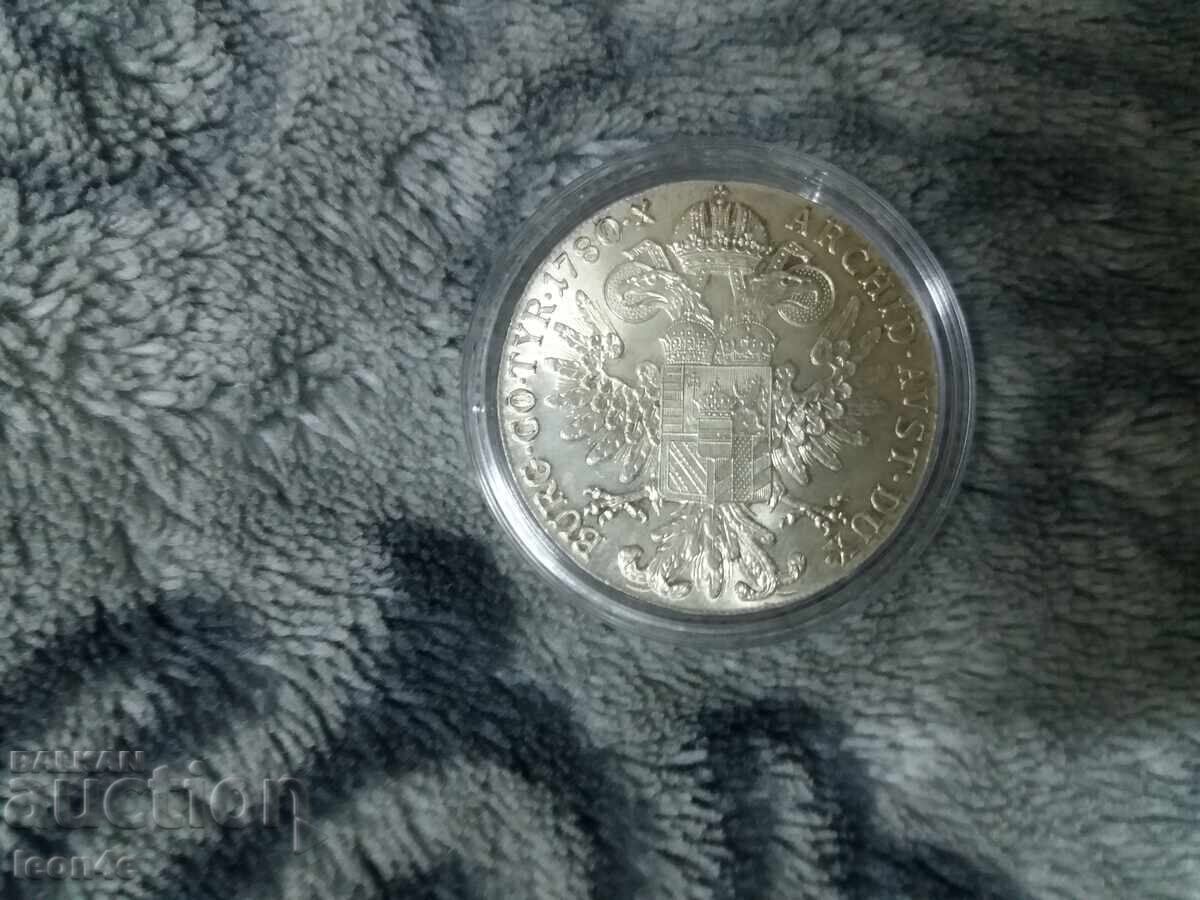 Maria Theresa Thaler 1780 restrike silver with price € 80.00 | 156.47 BGN