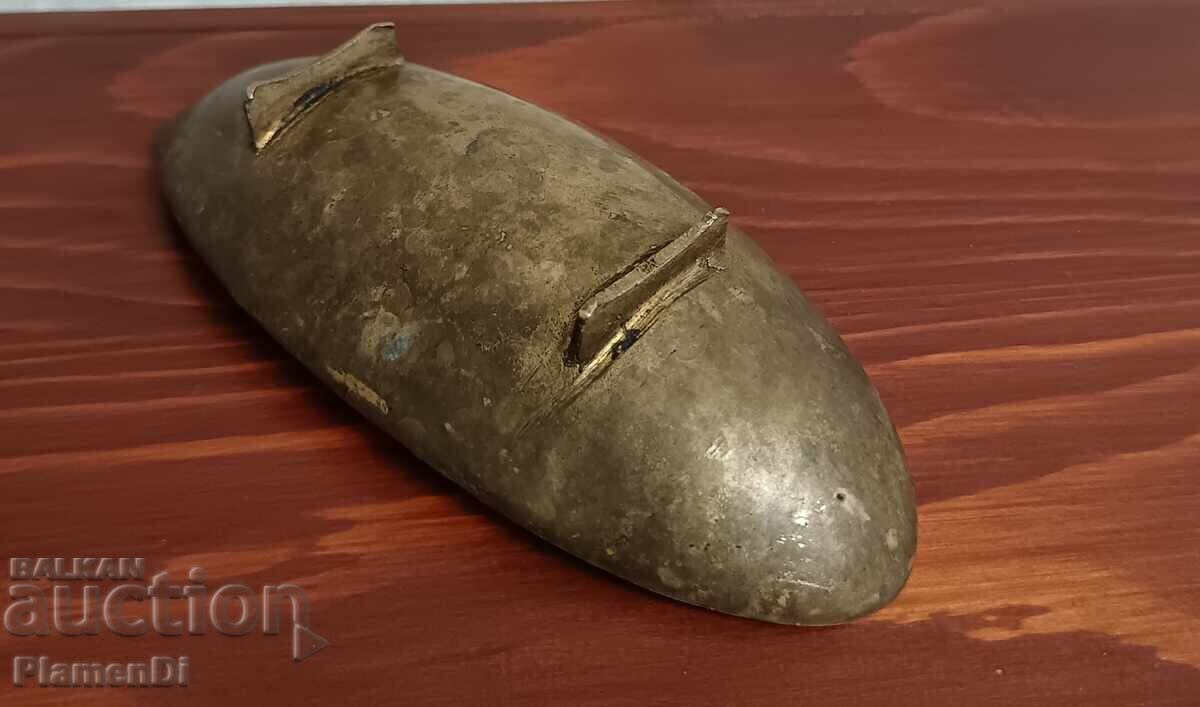 Винтидж месингова паничка, поднос с релефна гравюра. - 5