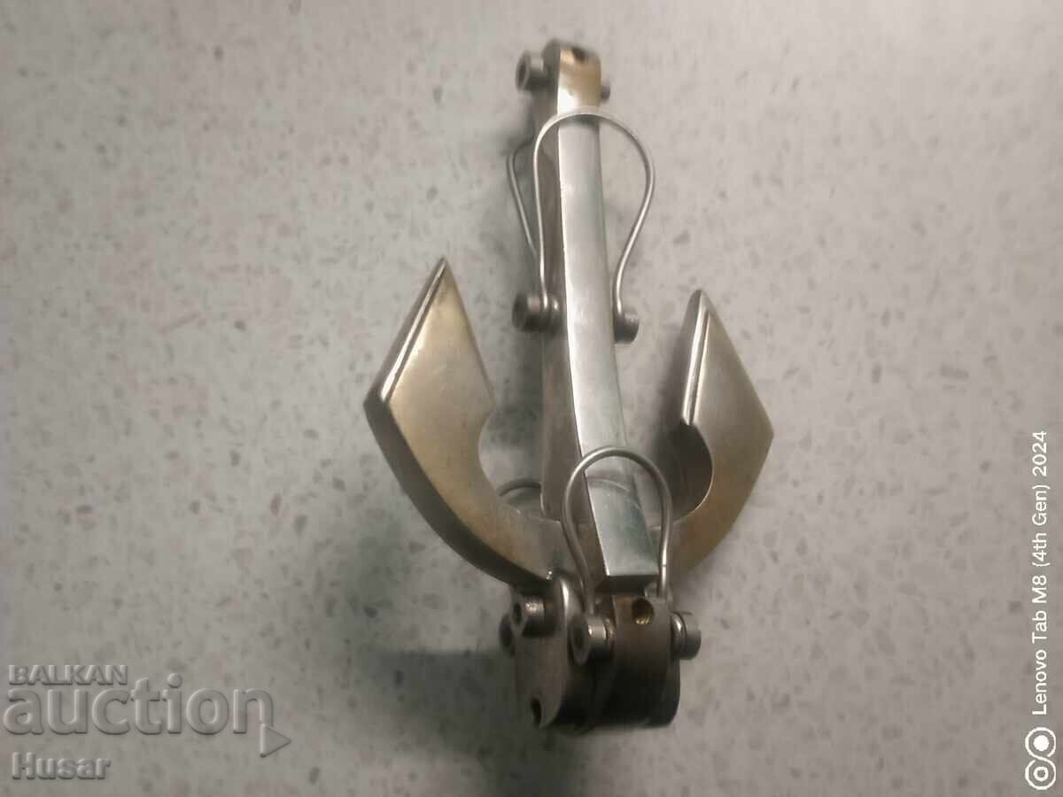 Anchor, bronze from military plaque 2 versions - 5