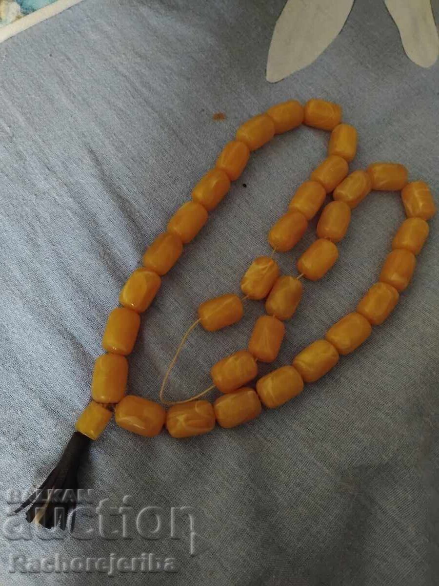 Кехлибарена броеница 33,5 звена