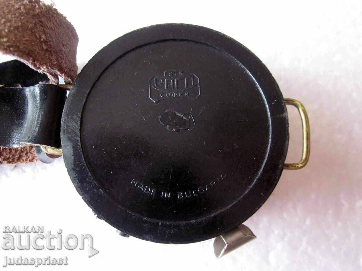 Παλιός Βουλγαρικός στρατιωτικός χειροκίνητος πυξίδα από την κομμουνιστική εποχή - 6