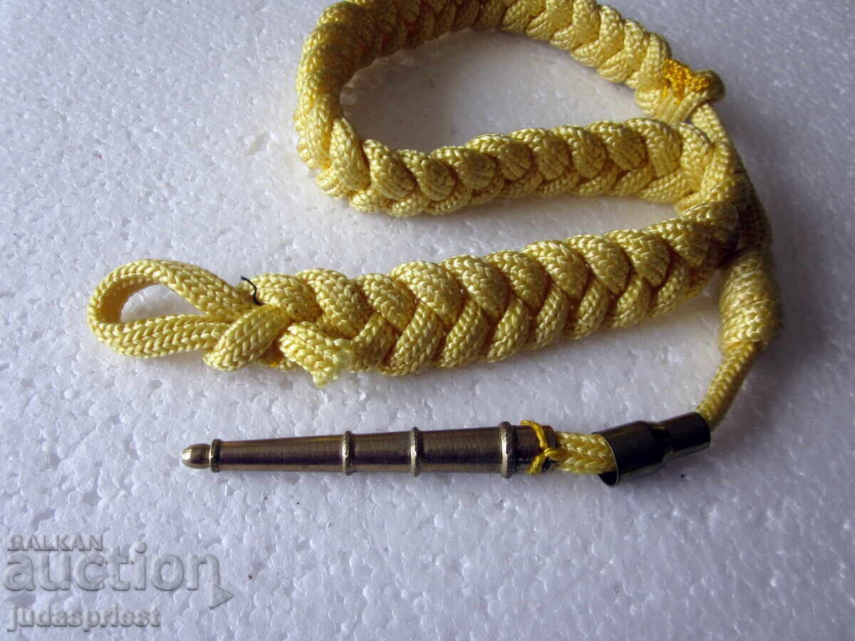 Bŭlgarski podofitserski voenen akselbant za uniforma ot NRB cu preț € 10.00 | 19.56 BGN