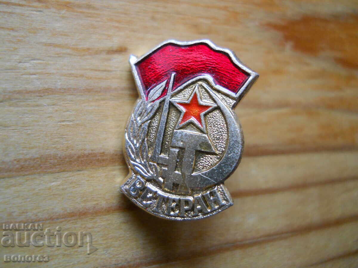 Breastplate "Veteran of the Great Patriotic War"