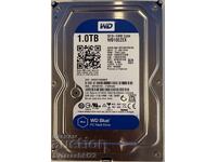 3.5" HARD DRIVE WESTERN DIGITAL 1TB SATA, WD BLUE