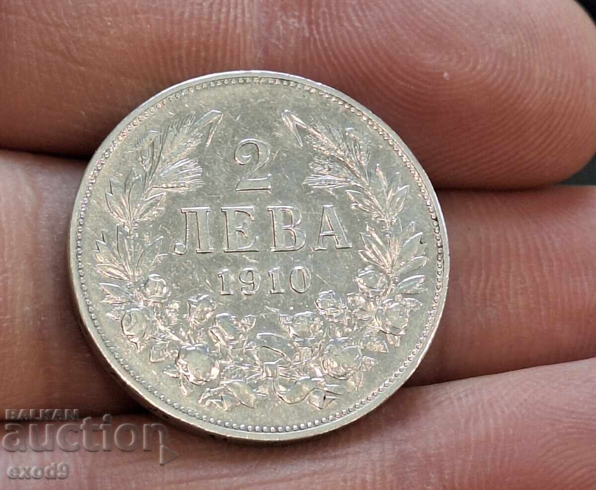 Argint, Monedă 2 Leva 1910 / BZC! cu preț € 23.00 | 44.98 BGN