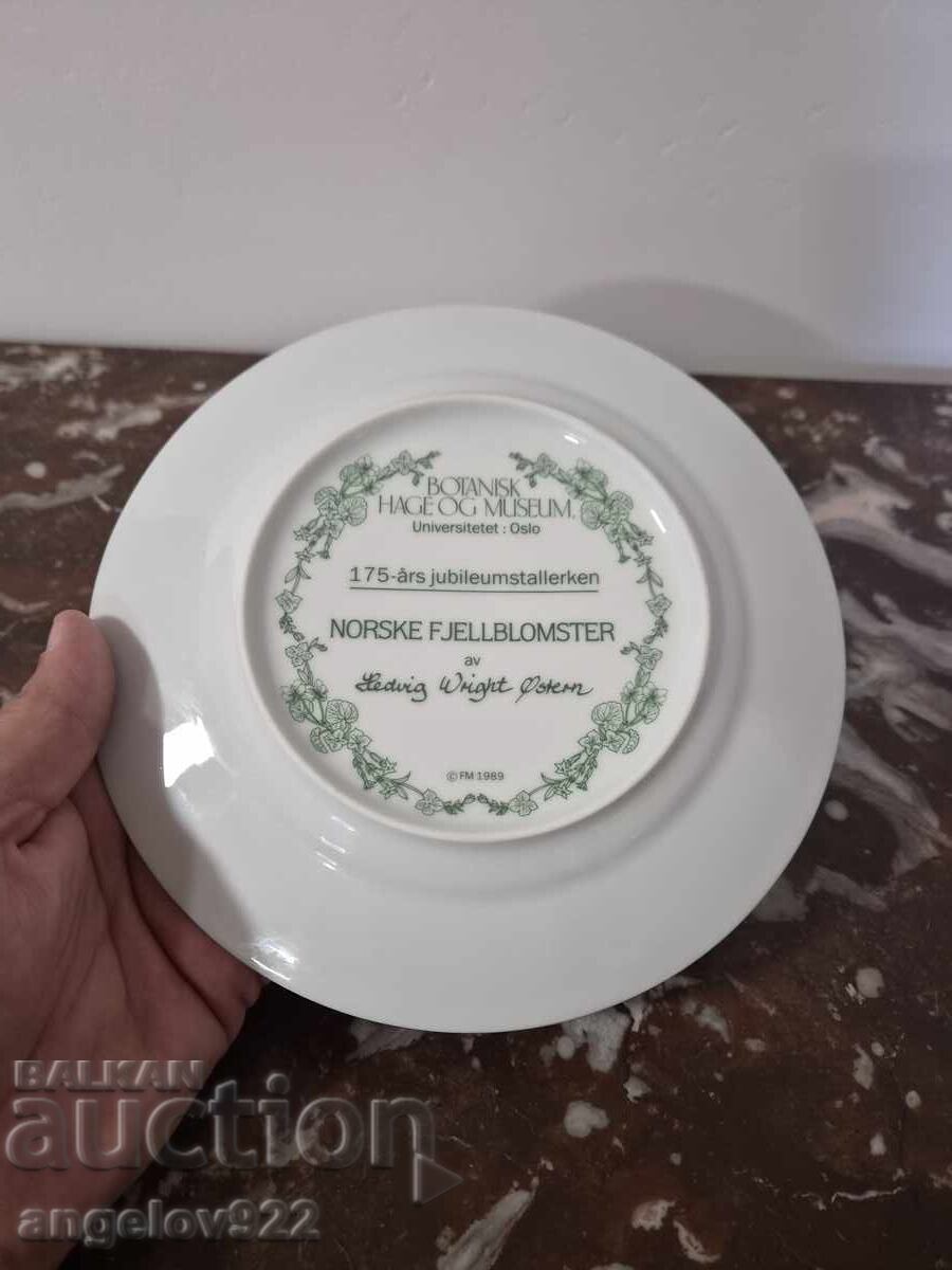 Delivery of Beautiful porcelain platter with manufacturer's mark!!!